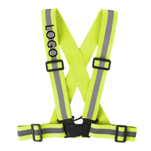 Custom LOGO Multi Colors High Visibility Adjustable Reflective Belt